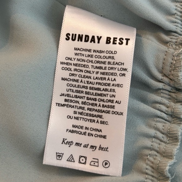 ARITZIA Sunday Best Front Tie Blouse - Picture 7 of 10